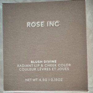 Rose Inc Blush Divine Lip And Cheek Color, NIB, Dahlia, Made In Italy, 4.5 g